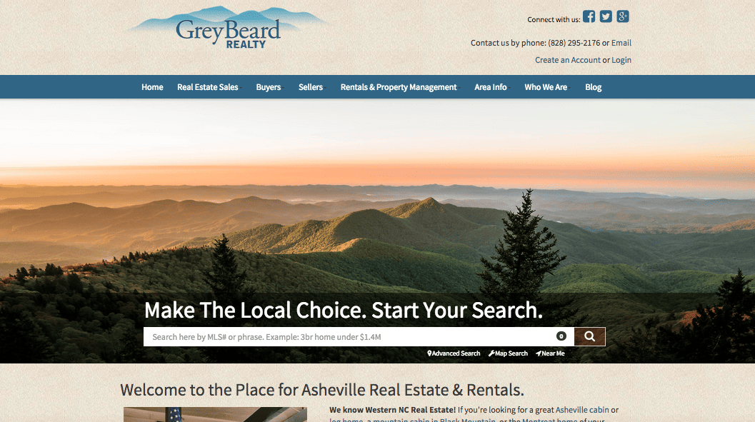 The Christopher Group Real Estate Website