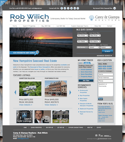 NH Real Estate Websites