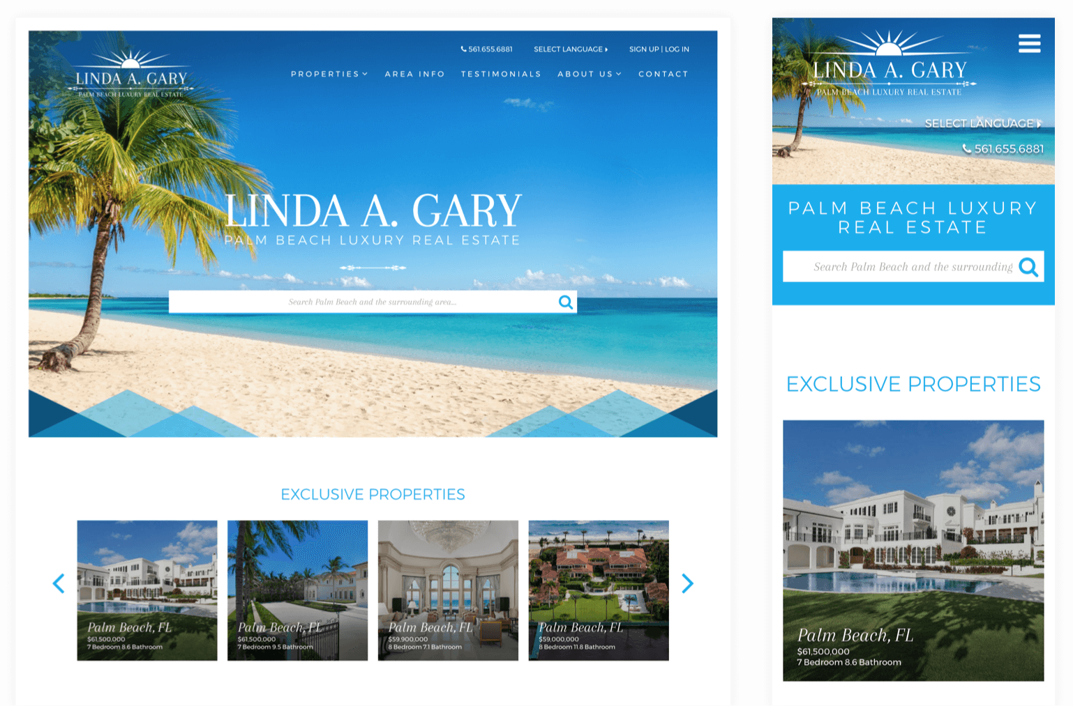 Linda A. Gary Real Estate Website