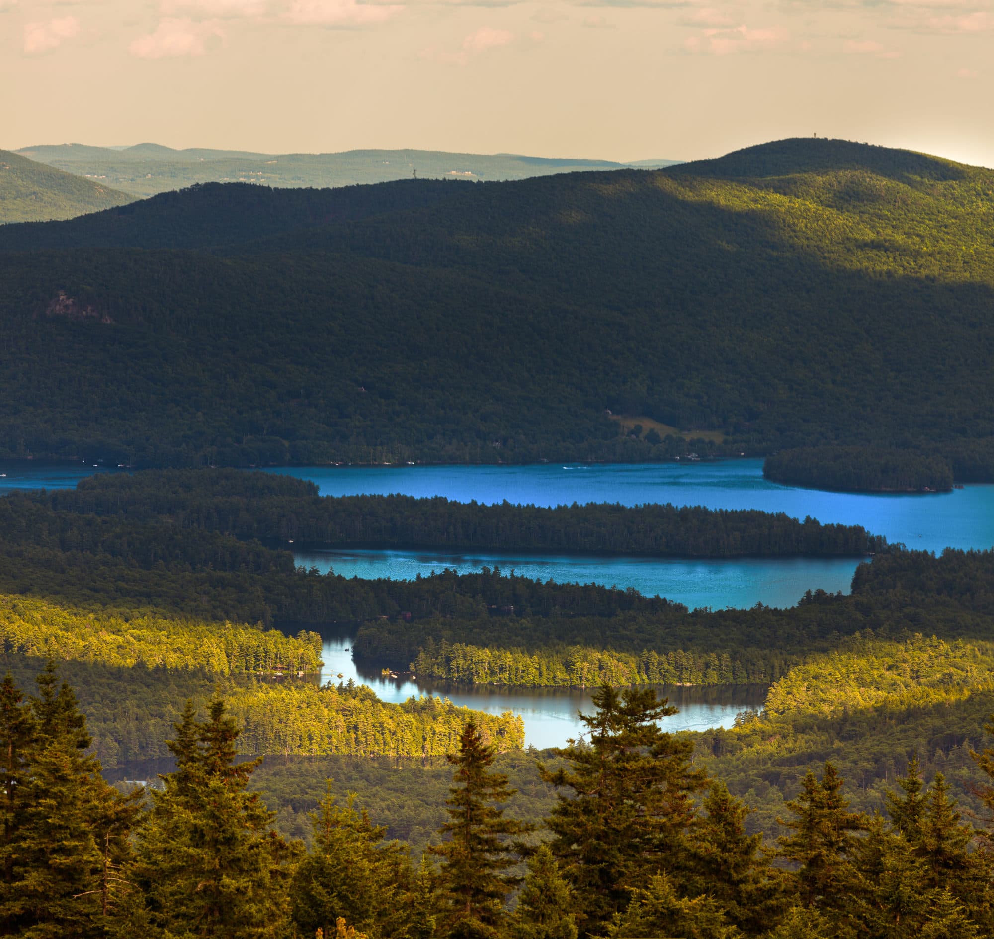 New Hampshire Lakes Landscape
