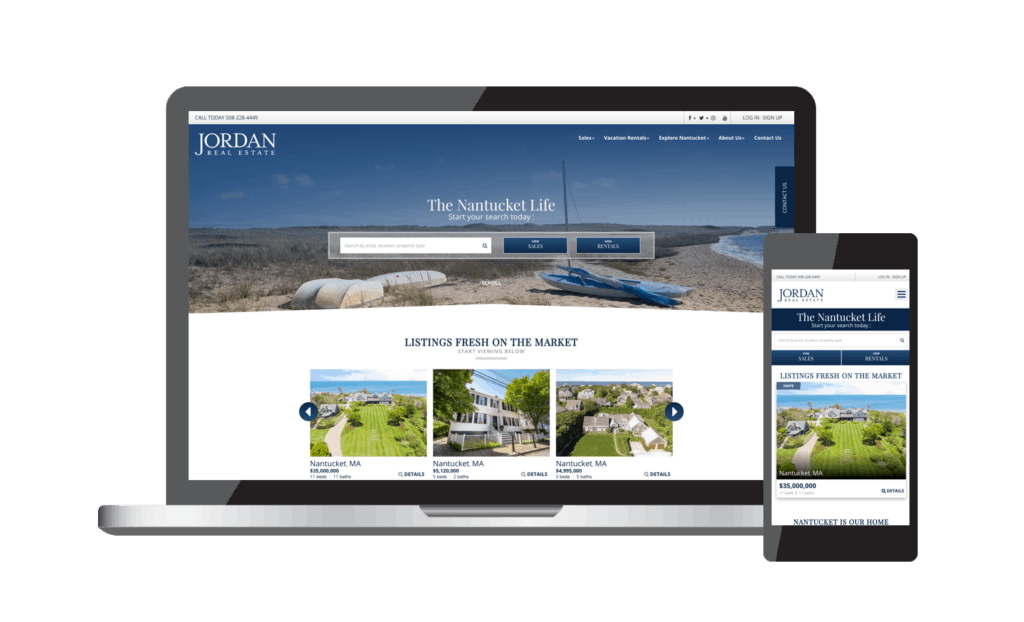 Jordan Real Estate Website Screenshot