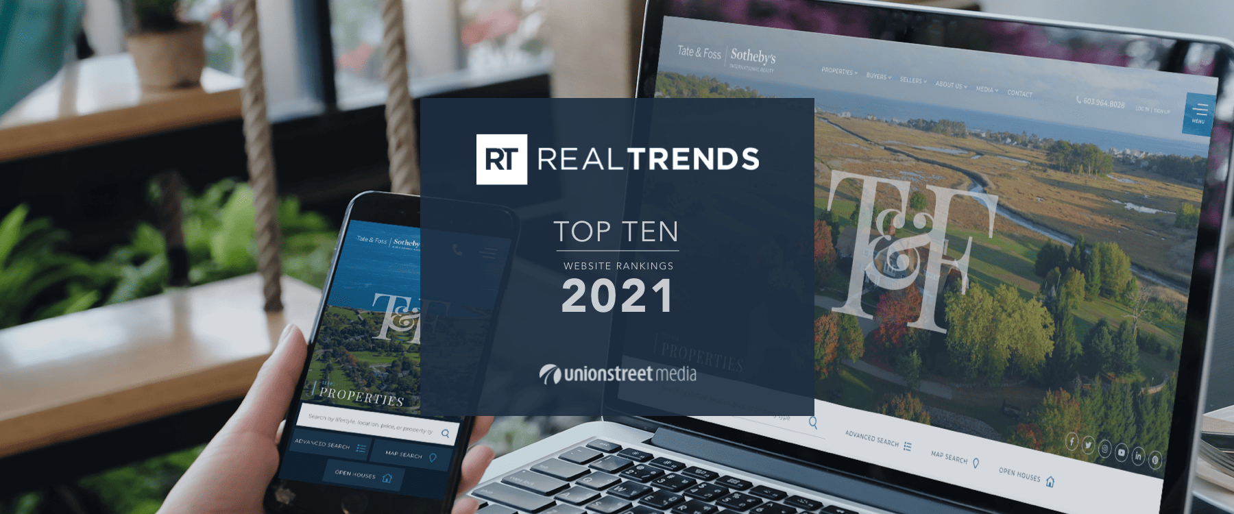 Union Street Media Wins the Most REAL Trends Website Rankings Awards, Again!