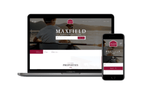 maxfield real estate homepage 