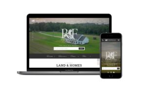 RF Properties real estate website