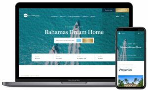 selling bahamas at one realty group real estate website by union street media