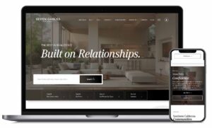 seven gables real estate website homepage