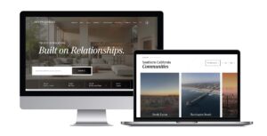 Seven Gables Real Estate website with union street media