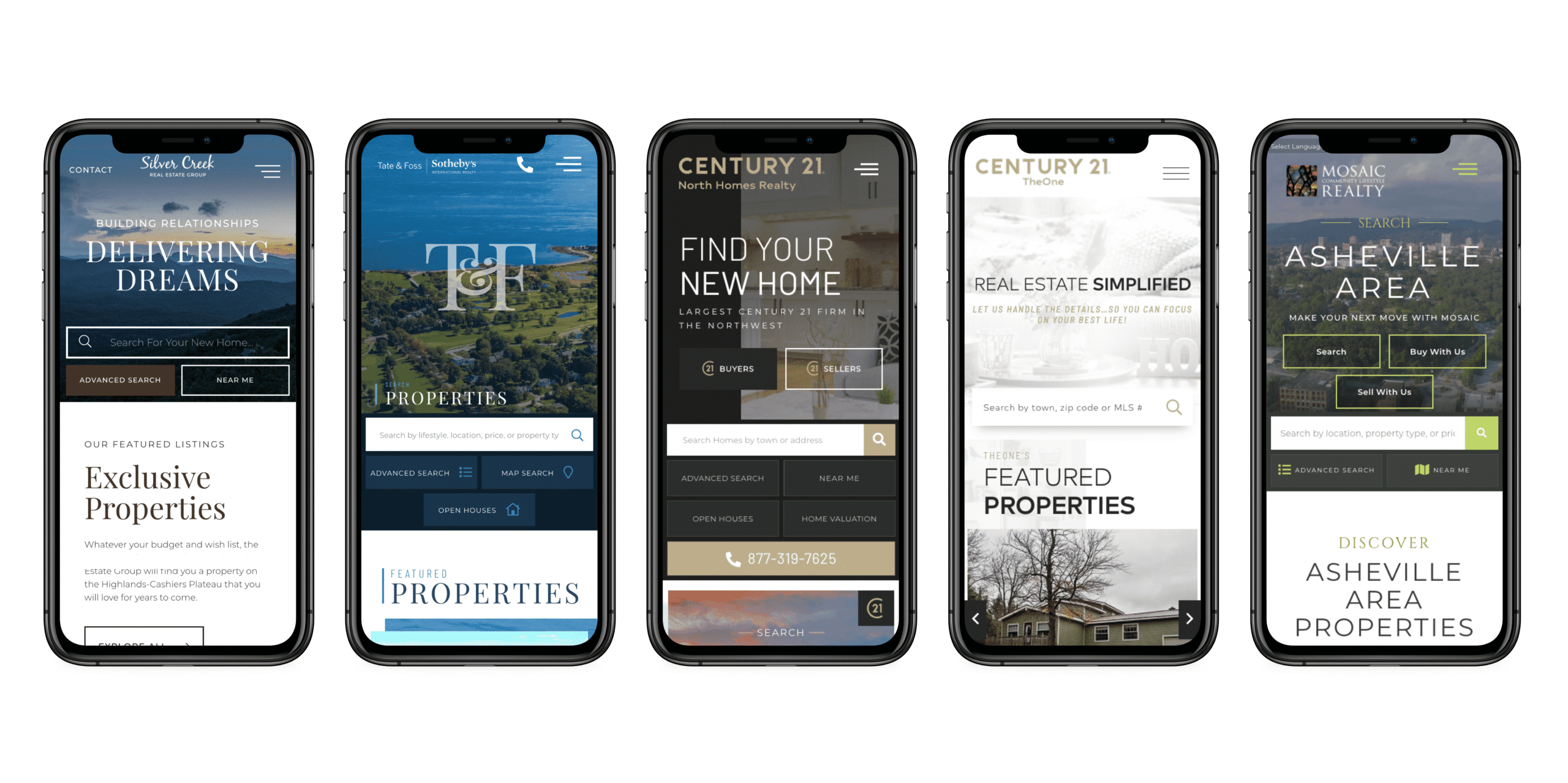 REAL Trends Award Winning Website for Mobile