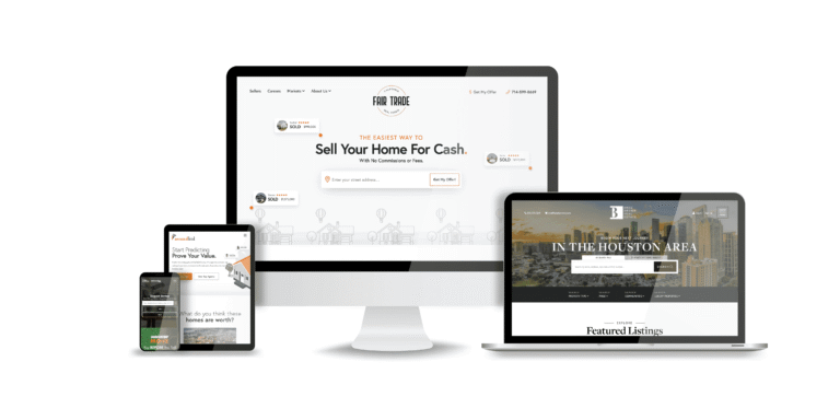 winter 2022 real estate website recent launches with union street media