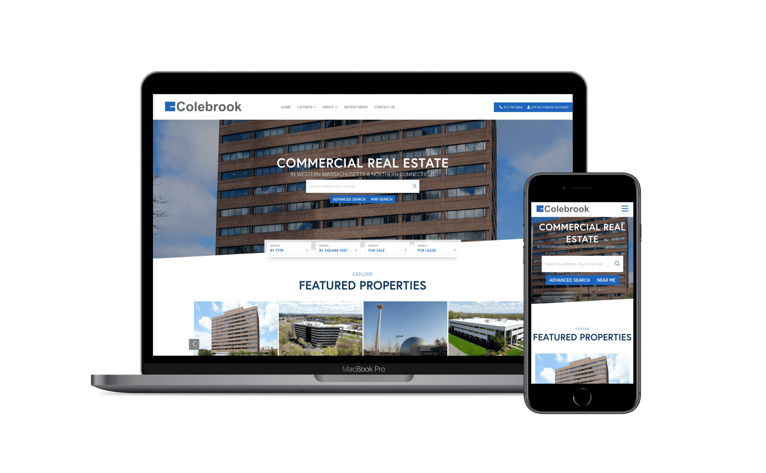 colebrook real estate website launch