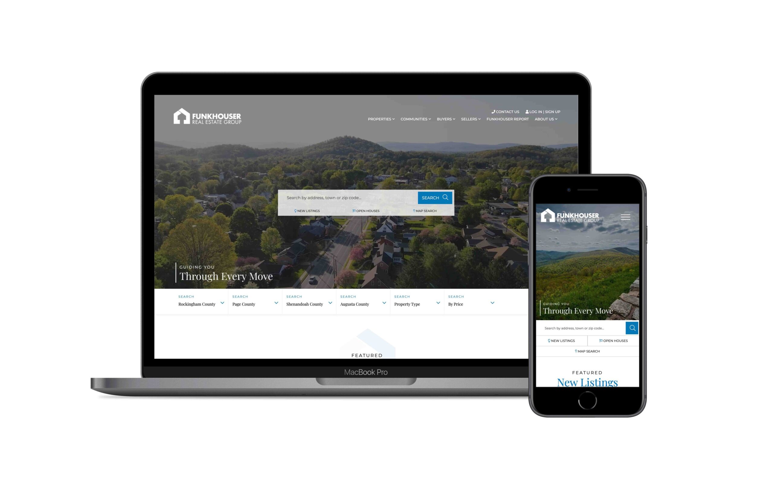 Funkhouser Real Estate Group website