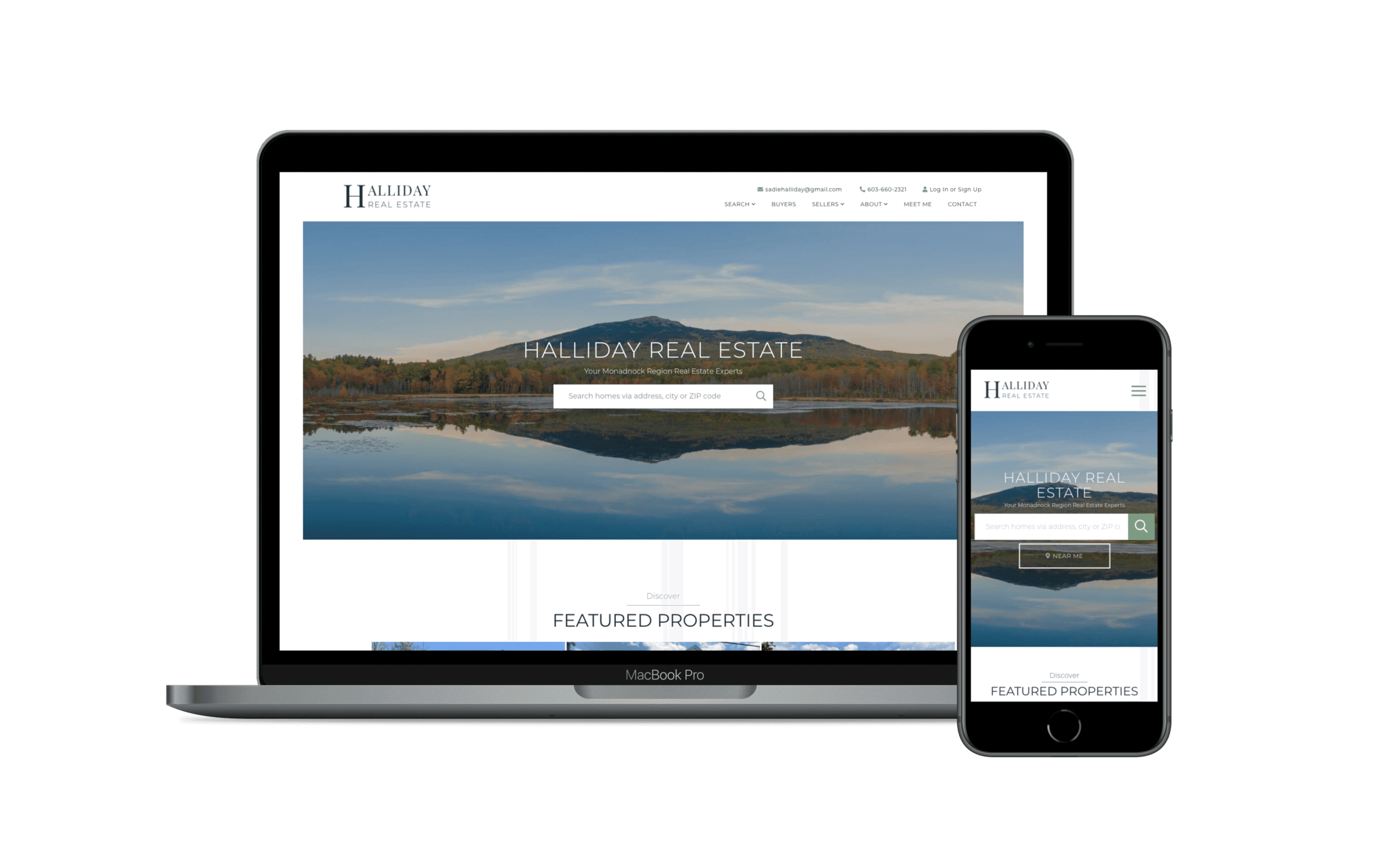 halliday real estate website launch