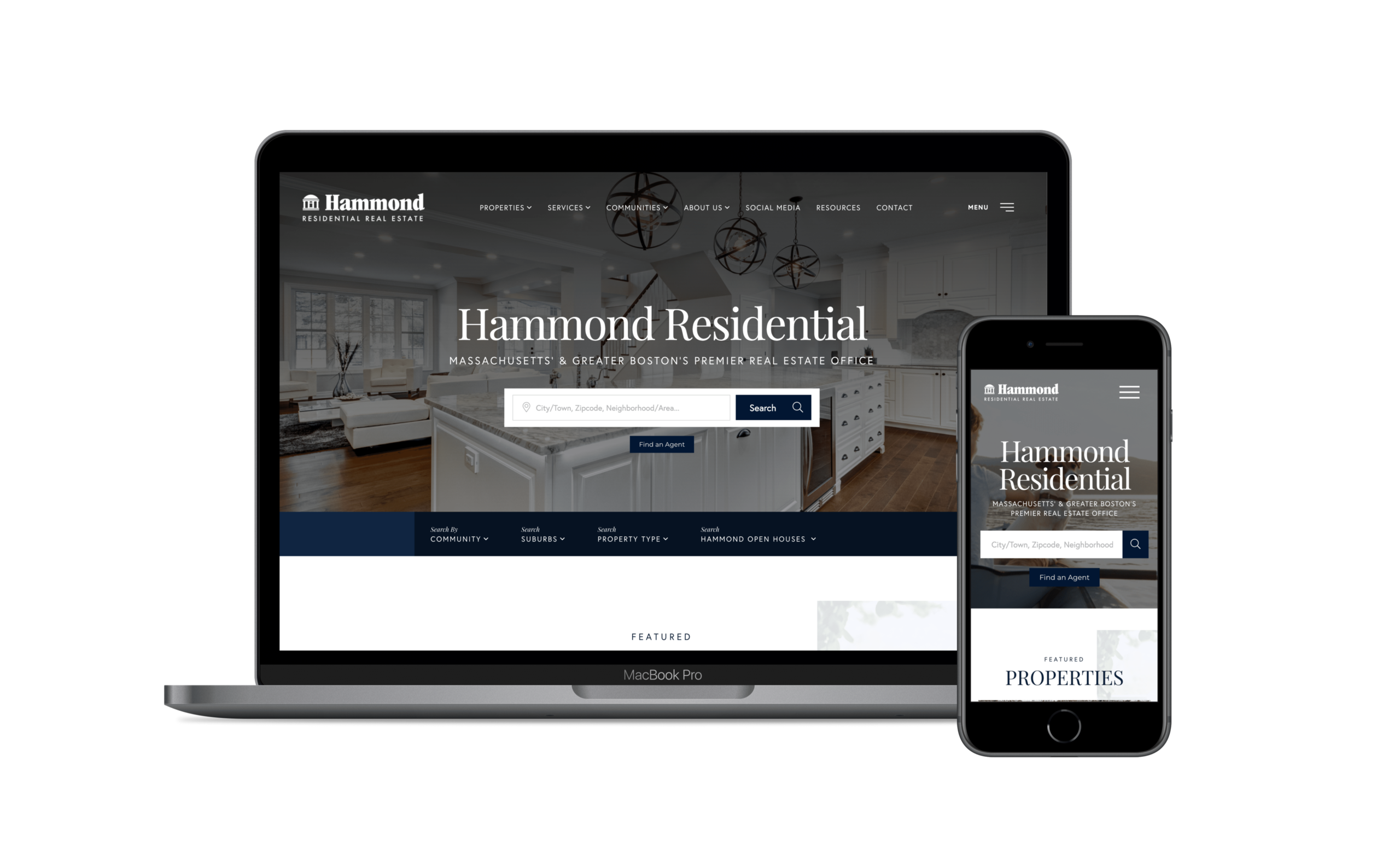 hammond residential real estate website
