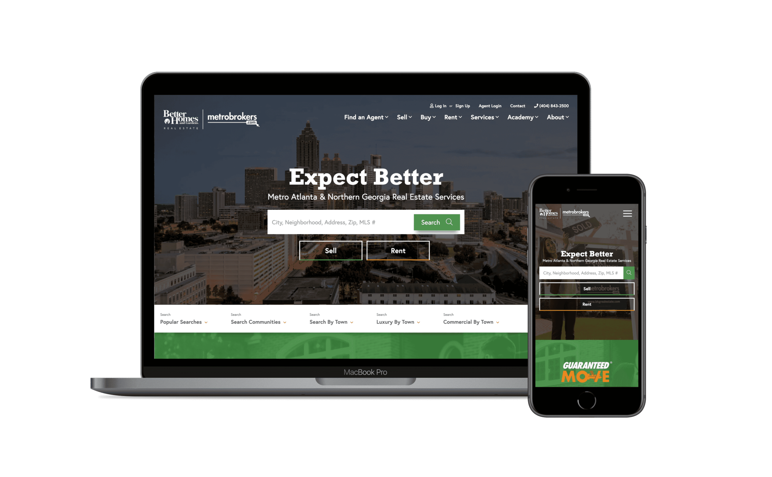 better homes and gardens metro brokers real estate website