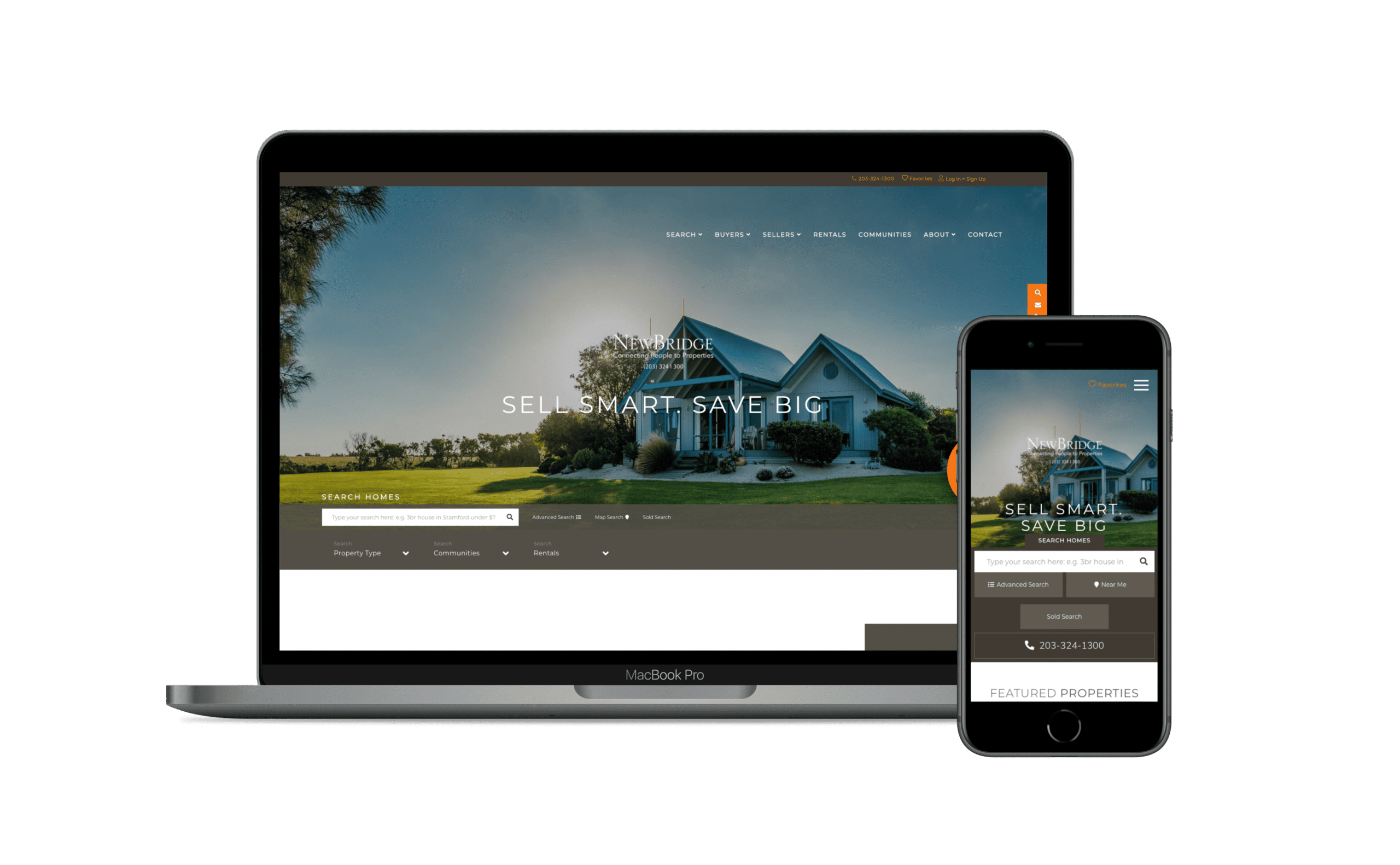 new bridge real estate website launch