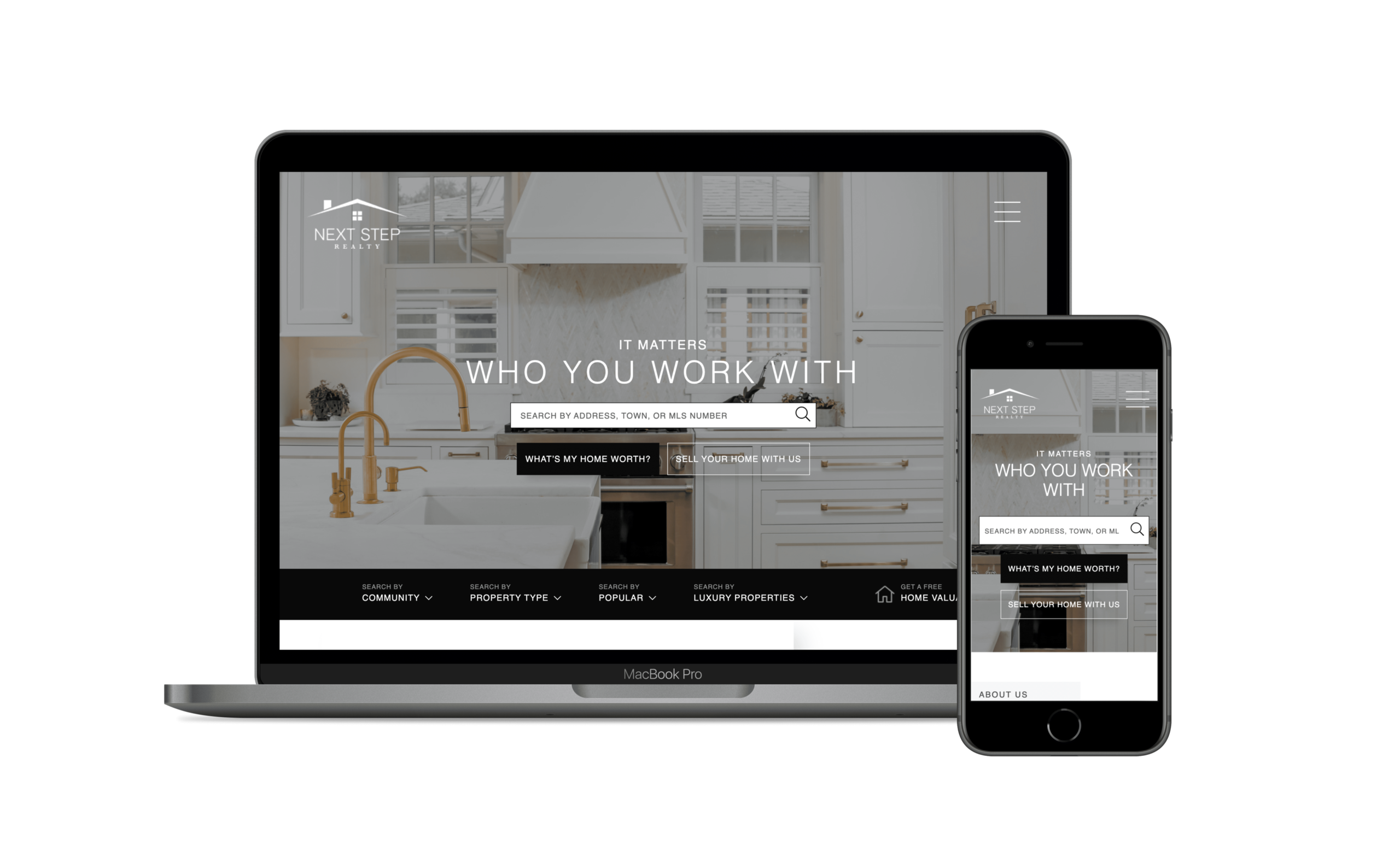 next step realty website