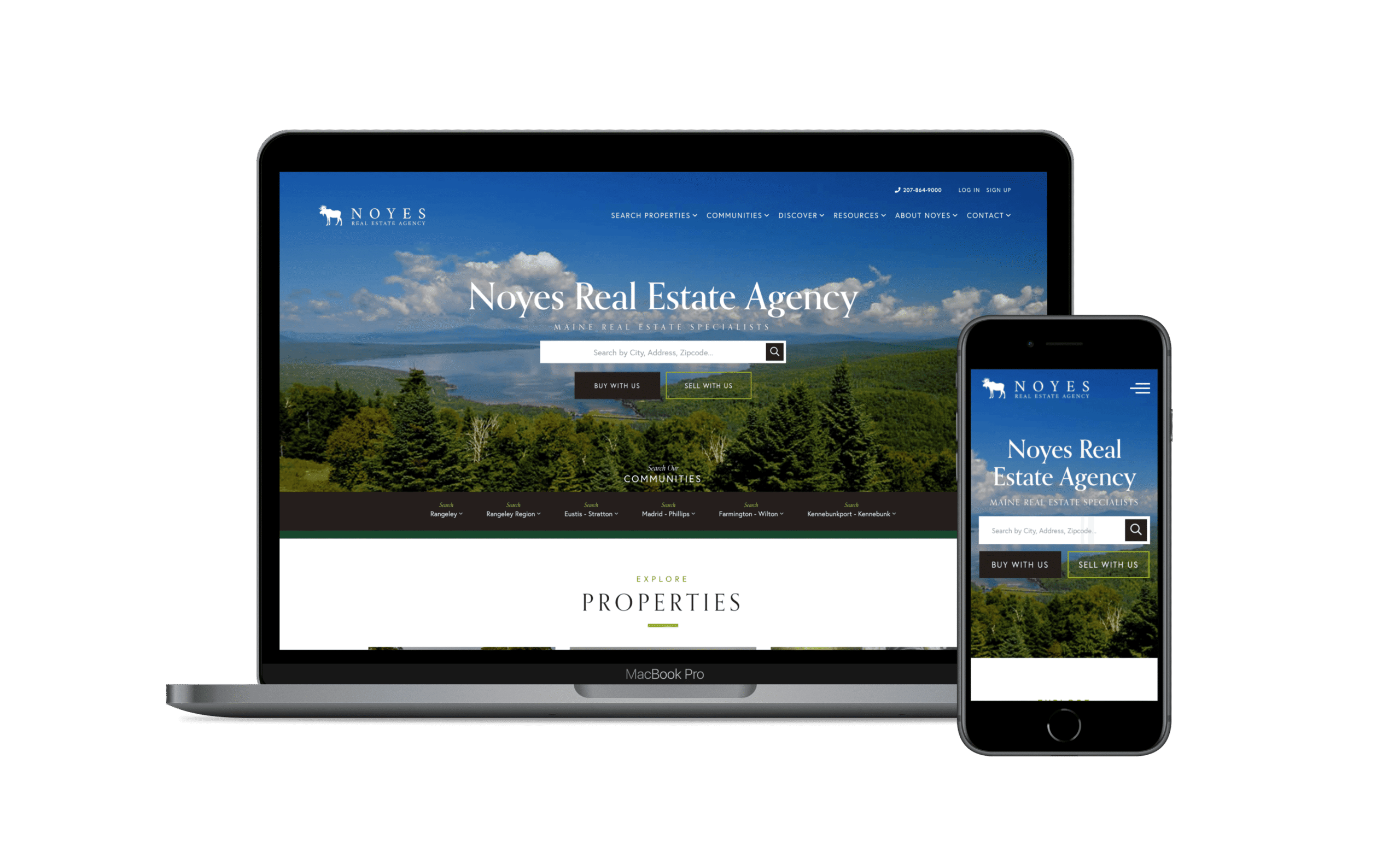 noyes real estate agency real estate website launch