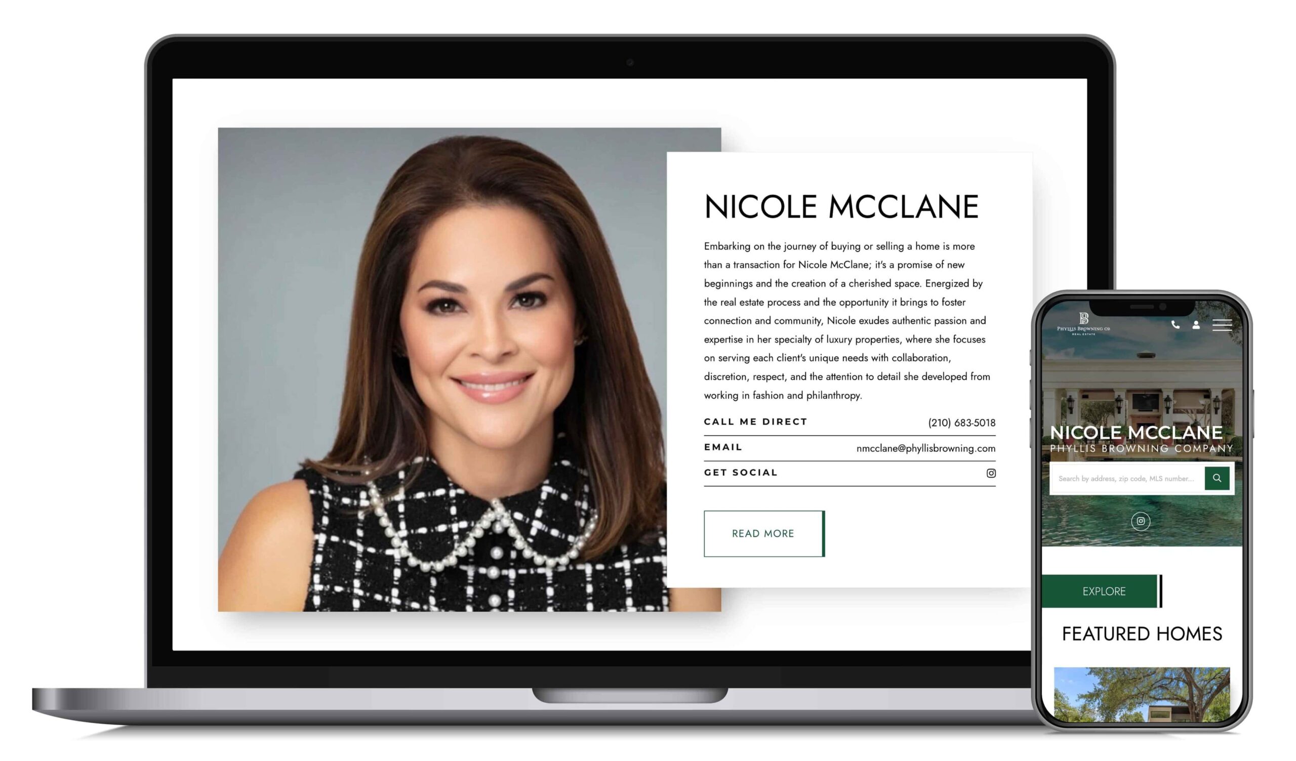 nicole mcclane phyllis browning co real estate website