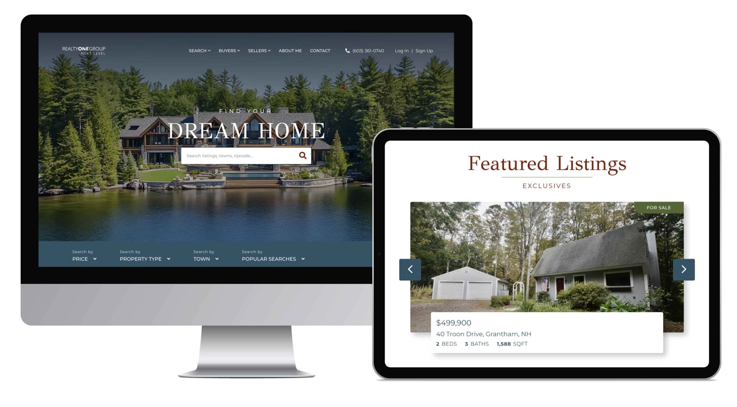 Latimer Hathaway real estate website