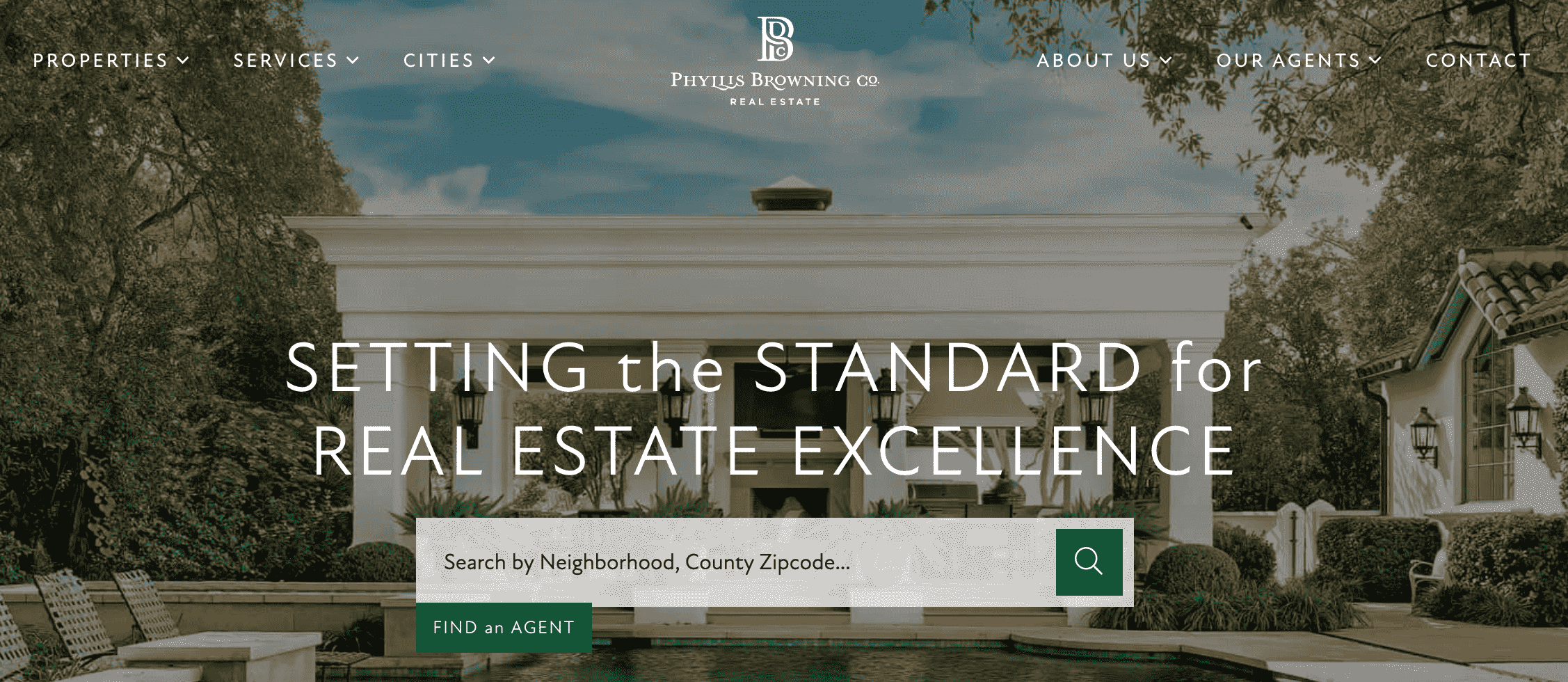 phyllis browning company's real estate website