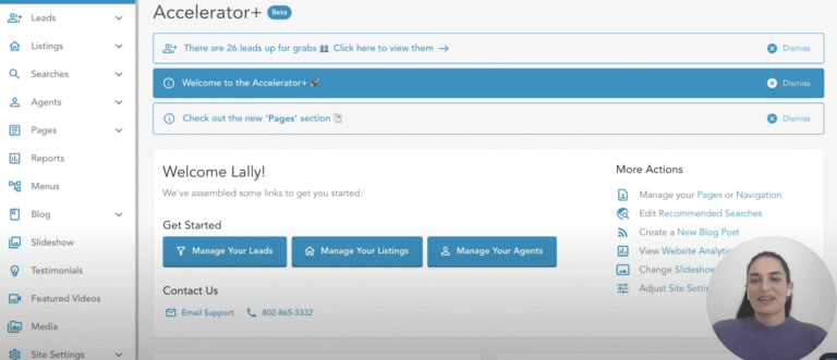 union street media's lead management system