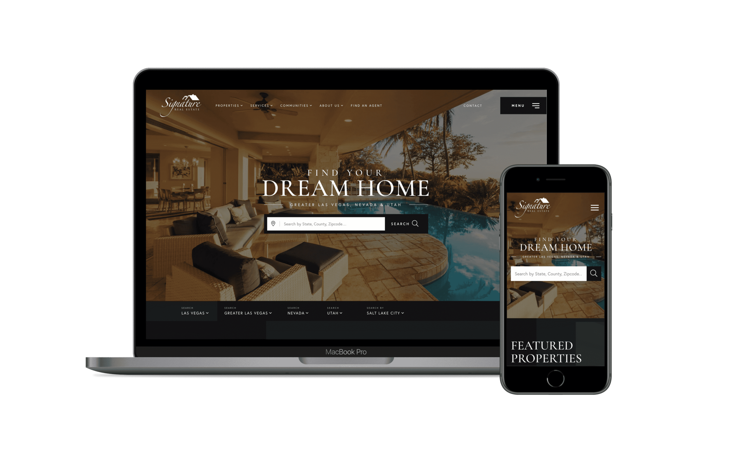signature real estate website