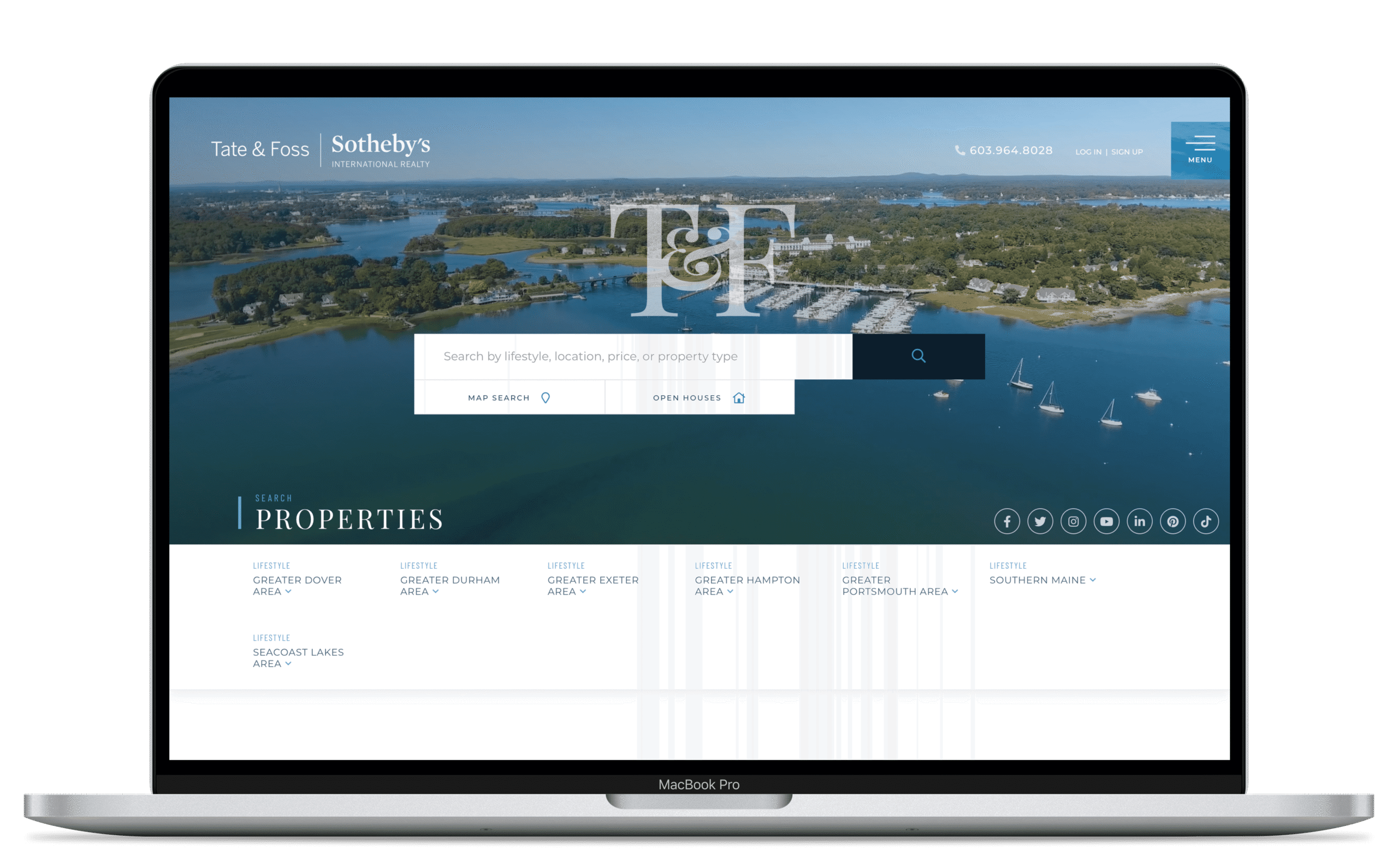 tate & foss 2022 realtrends website rankings award winner
