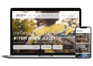 century 21 action plus real estate website by union street media