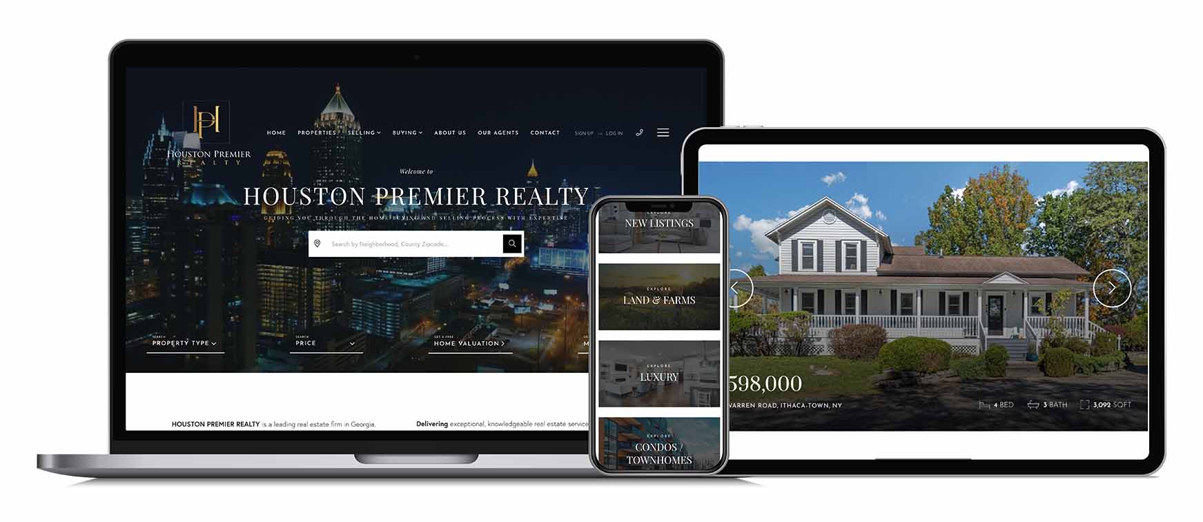 fall 2024 recent real estate website launches by union street media