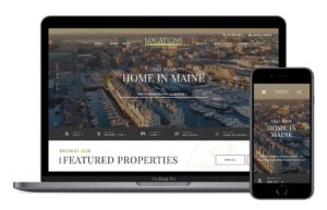 locations real estate group website homepage