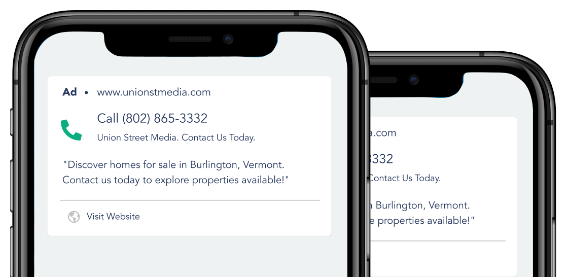 call ads in mobile phone