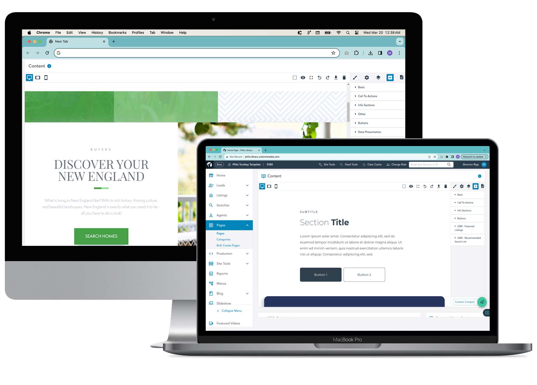 page builder by union street media