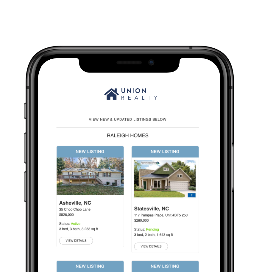 real-time new listing notifications by union street media