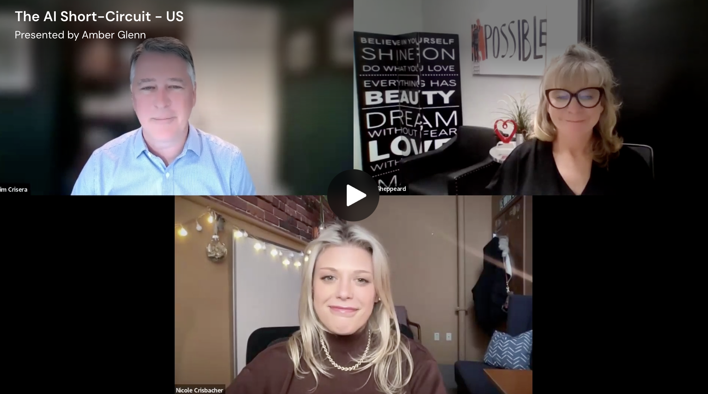 the ai short circuit renowned webinar with nicole crisbacher