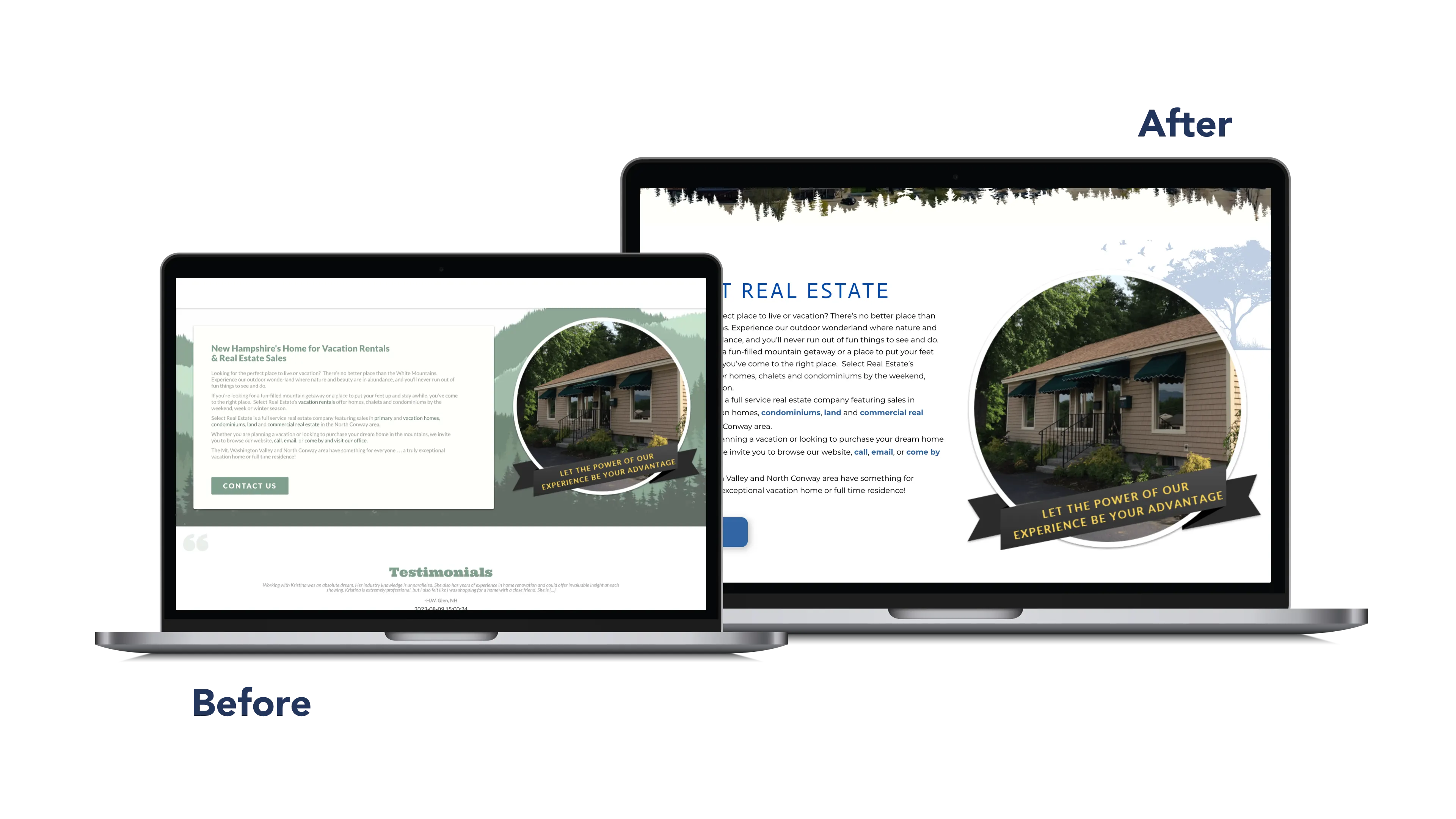 select real estate website