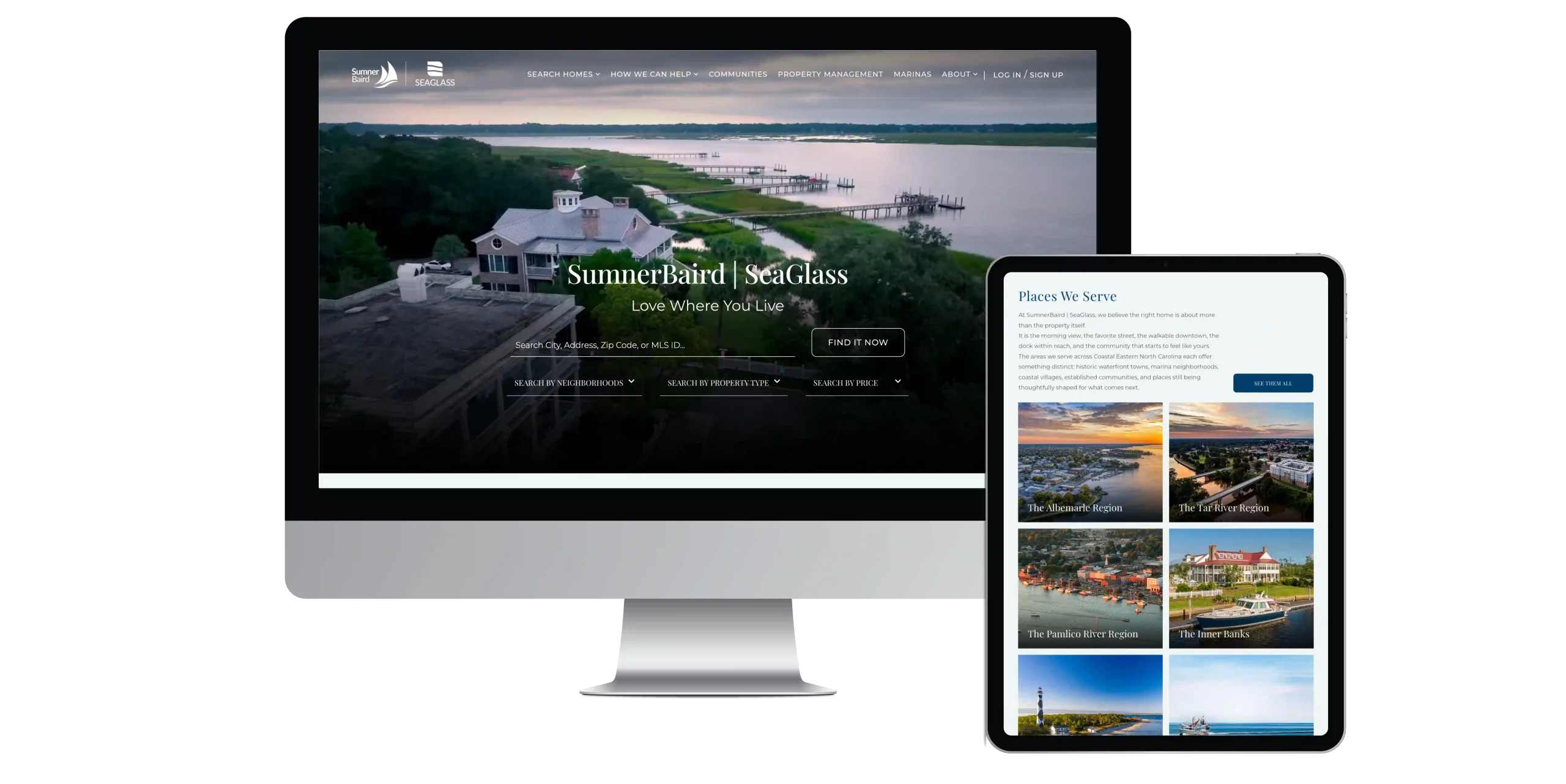 sumnerbaird real estate website